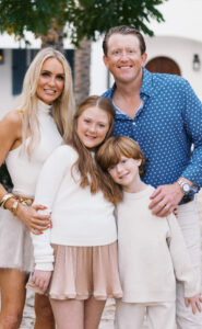 The Berry family gathers for a picture. 